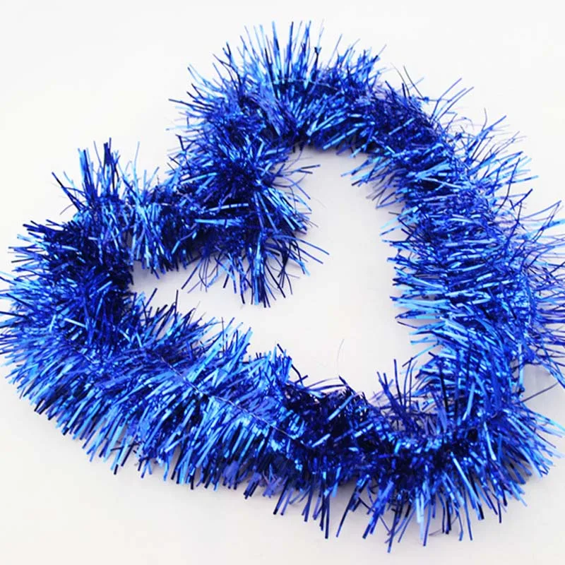 10pcs/set 9cm*200cm Tinsel Garlands for Christmas Party Home Decoration