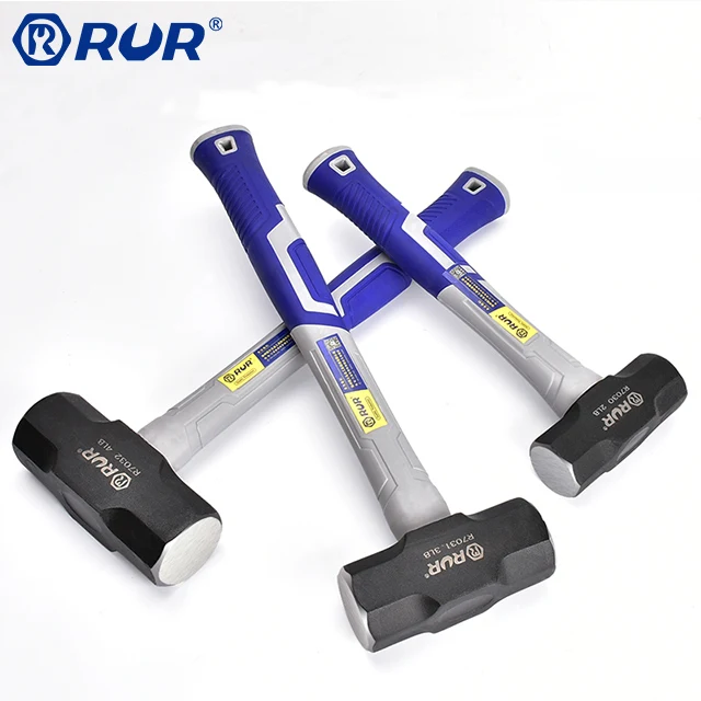 High Carbon Steel Stainless Steel Hammer With Non-slip Attachment,Anti-magnetic Hand Tool Octagonal Iron Hammer
