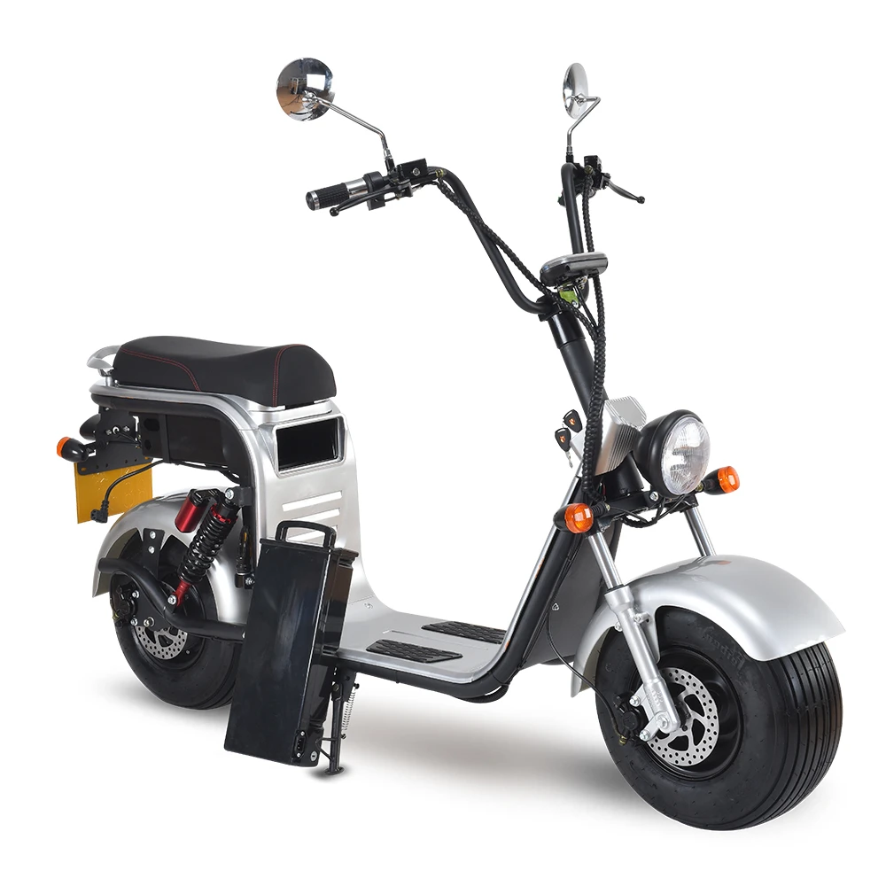 Customizable power Withdrawable battery citycoco 2 seat smart citycoco app function