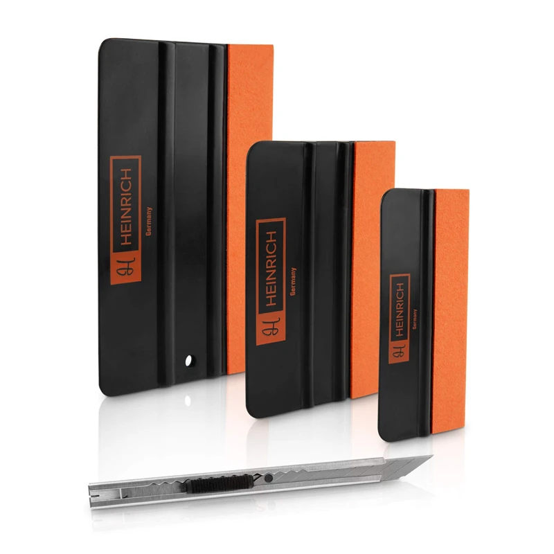 New design for vinyl wrappin car sticker film kit auto squeegee felt scraper with great price