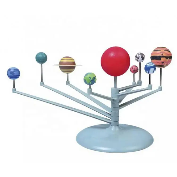 Solar System Planetarium Toy Light Projector with 8 Planets and 24 Slides Space Exploration and Learning Toy for Kids