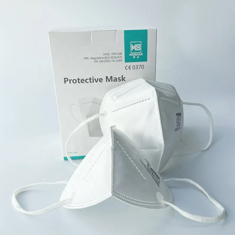 
 FFP2 маска для лица, фильтр для твердых частиц, респиратор FFP2, Пылезащитная маска, сертификация CE, одноразовая маска с ушным фильтром FFP2 NR  