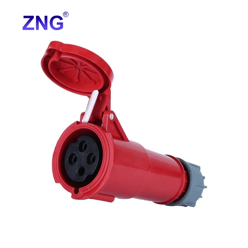 New Series IP44 32A 3P+E Female Socket Connector 4 Pin Industrial Plug And Socket
