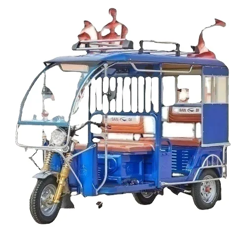 SD-003 2024 Three Wheels Electric Tricycle Electric Rickshaw Mobility Vehicle With shed