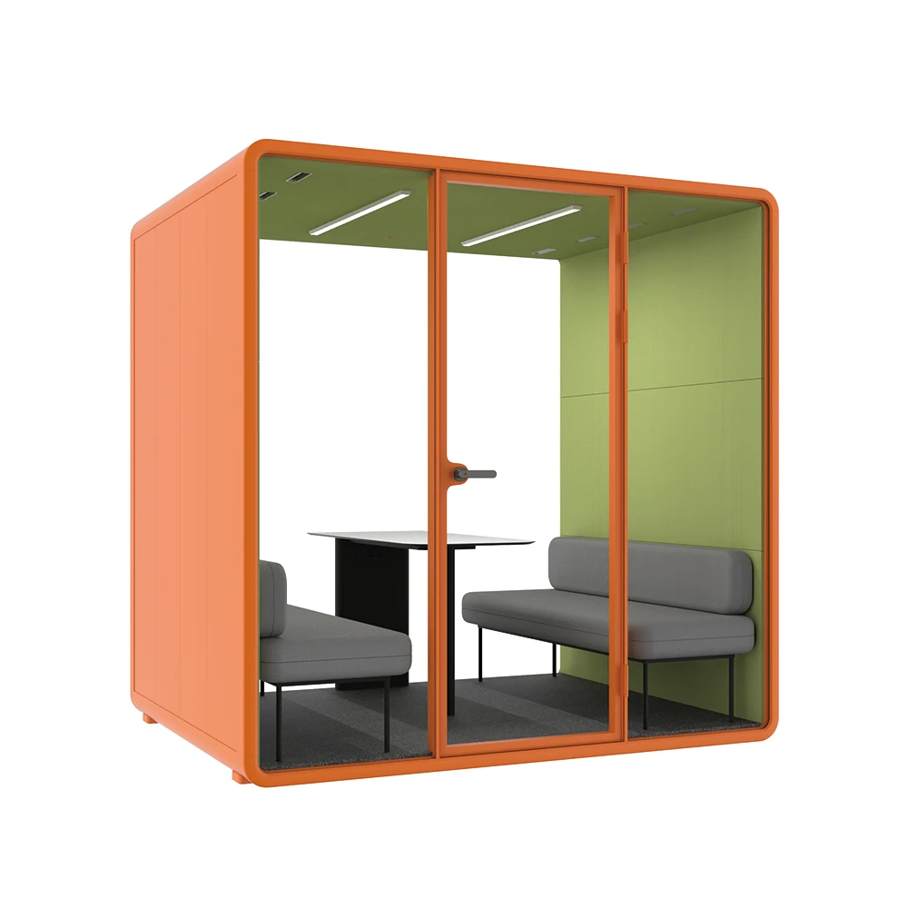Acoustic meeting pods silent booth for office room