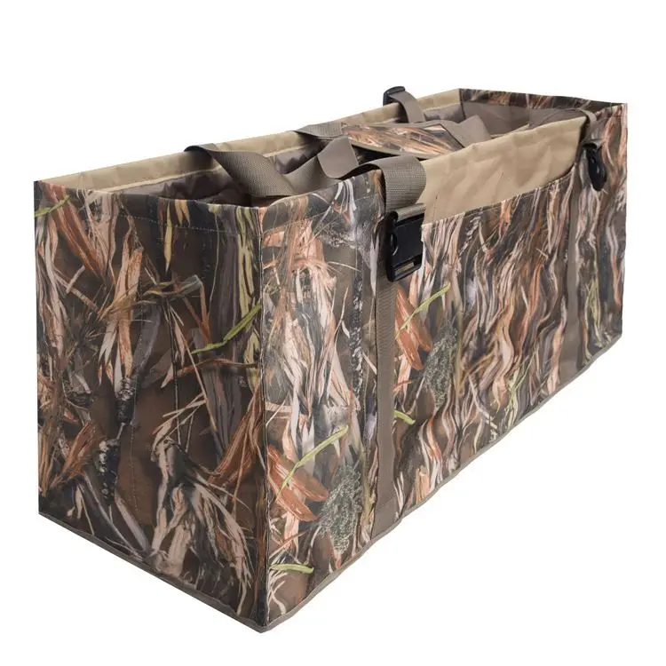 Outdoor Waterfowl Hunting 12 Slot Duck Decoy Bag With Shoulder Strap