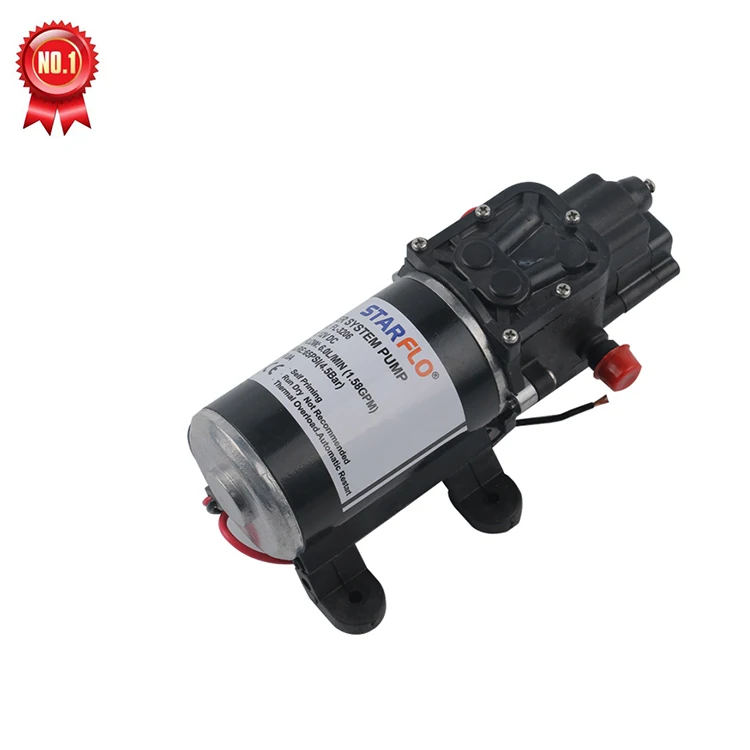 STARFLO 12V 6LPM Mini Dc Diaphragm Pump 12V Electric Circulation Sprayer Micro Electric Diaphragm Pump