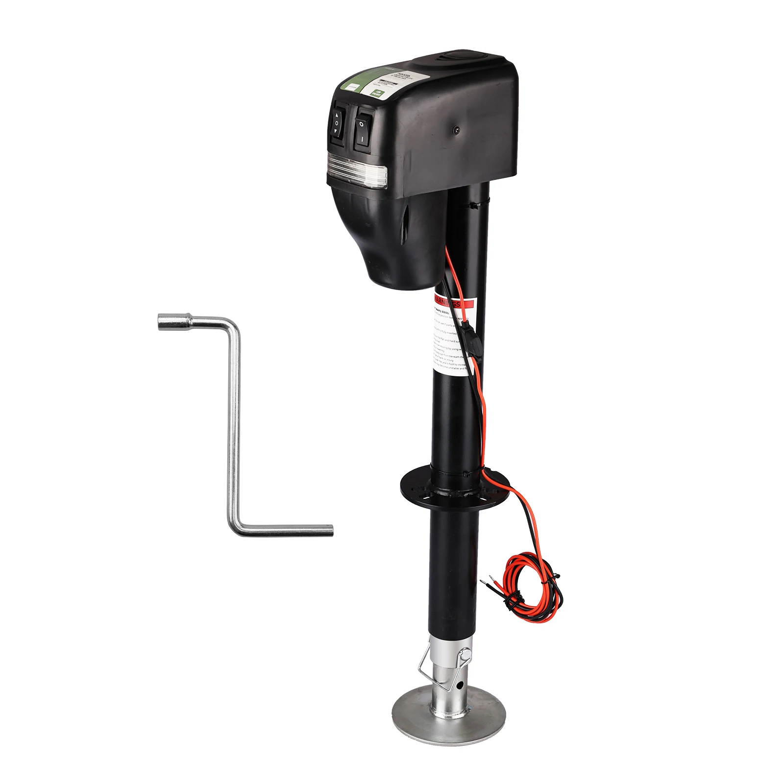 5000 LB Electric Power A- Frame Tongue Jack for Trailer Camper, RV, 12V DC with Hard Wiring