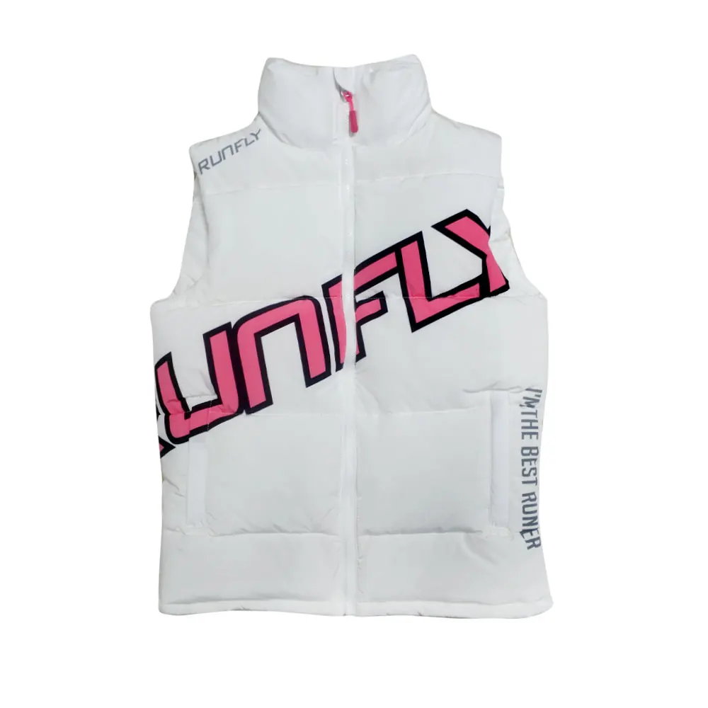 Best Selling Customized Warm Breathable Sports puff vest sublimation  Winter Outdoor Hiking Fishing Activities