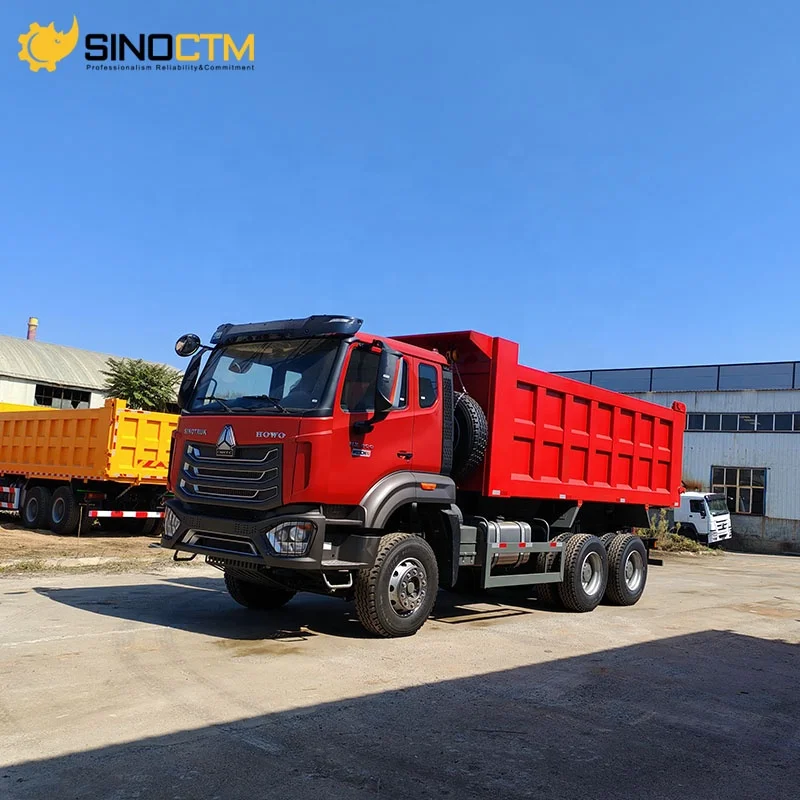 New Condition Sinotruk Howo Nx 400hp Euro2 10-Wheeler Dump Truck 20CBM Capacity Diesel Manual Transport Cargo Truck