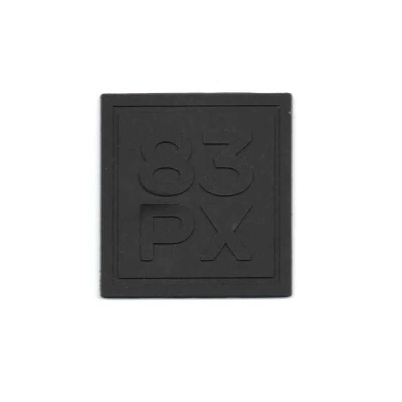 custom soft pvc label embossed 3d soft hat pvc security shoulder  patches young sheet  car high quality logo