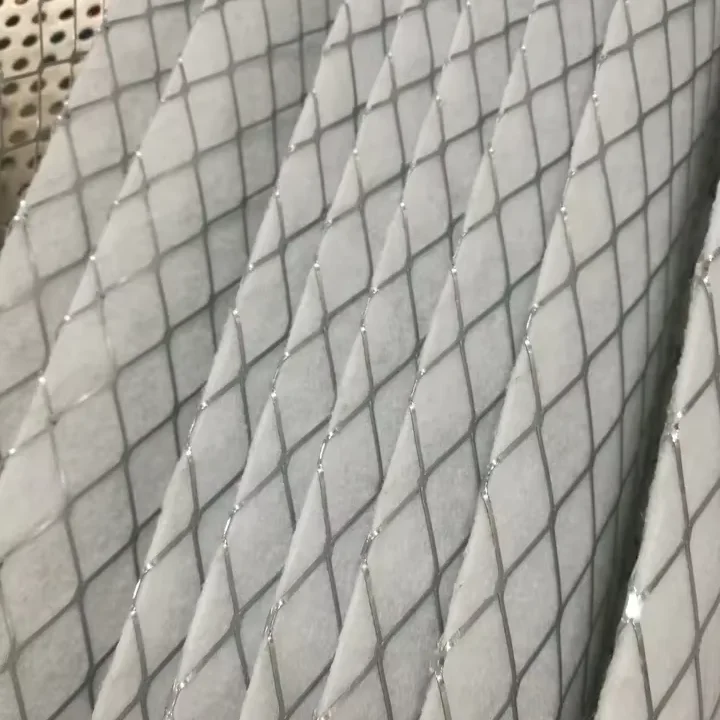 Metal mesh composite air filter cloth for Pleated Air Filters