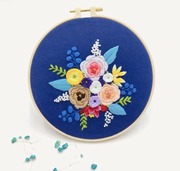 
HOTsale AMAZON 2020 hand diy embroidery kit for adults starter kit with instructions flowers and leaf HOTsale AMAZON 2020 hand diy embroidery kit for adults starter kit with instructions flowers and leaf