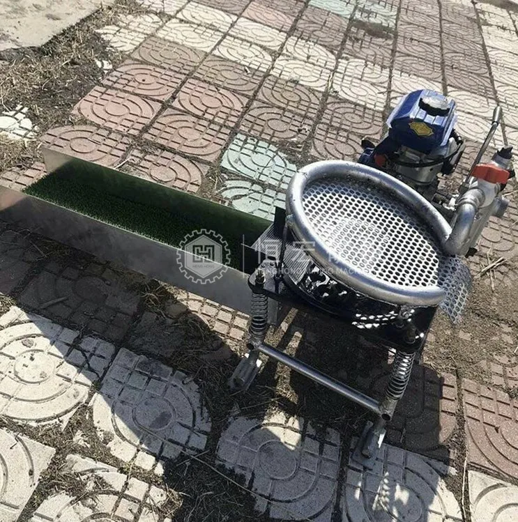  (100% оригинал) аллювиальная Золотая горная трава бензиновый маленький тип Открытый обогащение песок золотой