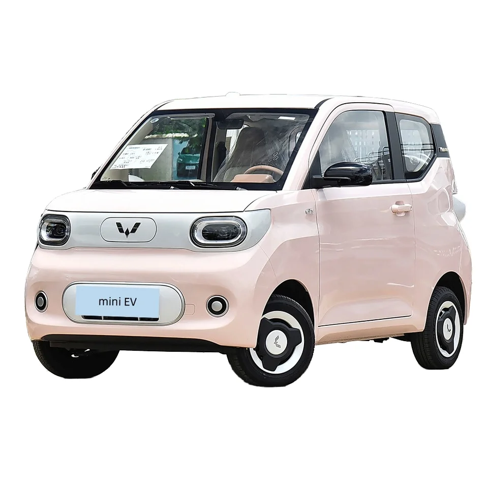 Китайский автомобиль Wuling Hongguang Mini EV 120 км 170 Новый энергетический Электромобиль мини-внедорожник левое рулевое транспортное средство из Китая