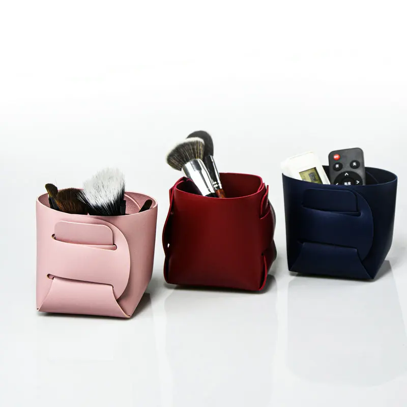 New Fantasy Storage Box Leather Travel Vanity Case  Portable Organizer Light Up Pu Leather Storage Box Travel Makeup Bag Case