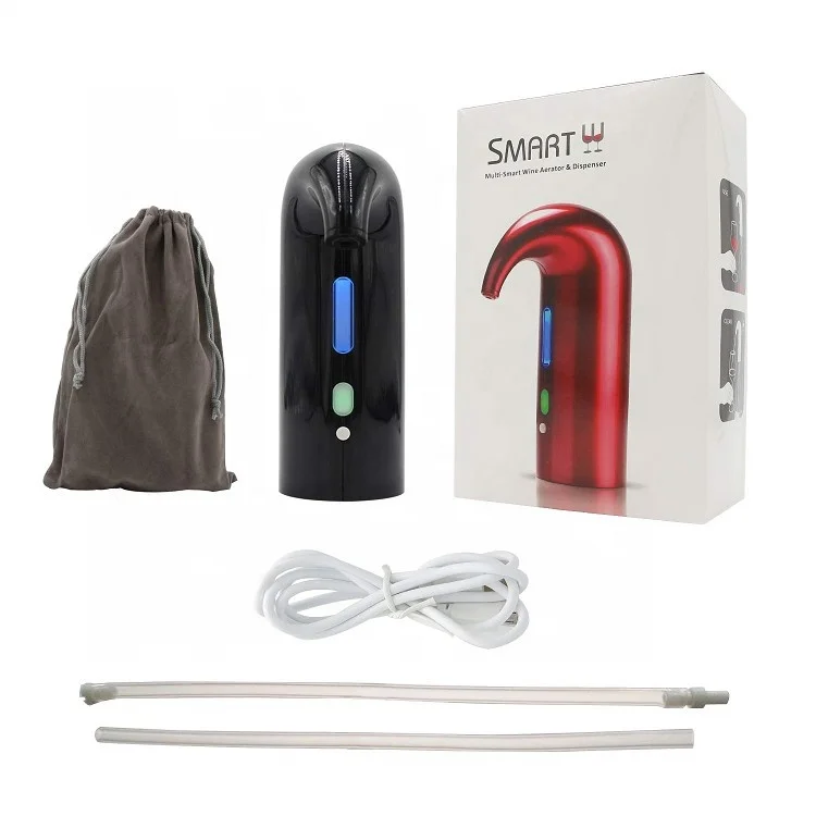 Best Selling Products Electric Wine Aerator and Pourer Dispenser Air Decanter Personalized Wine Tap for Red and White Wine