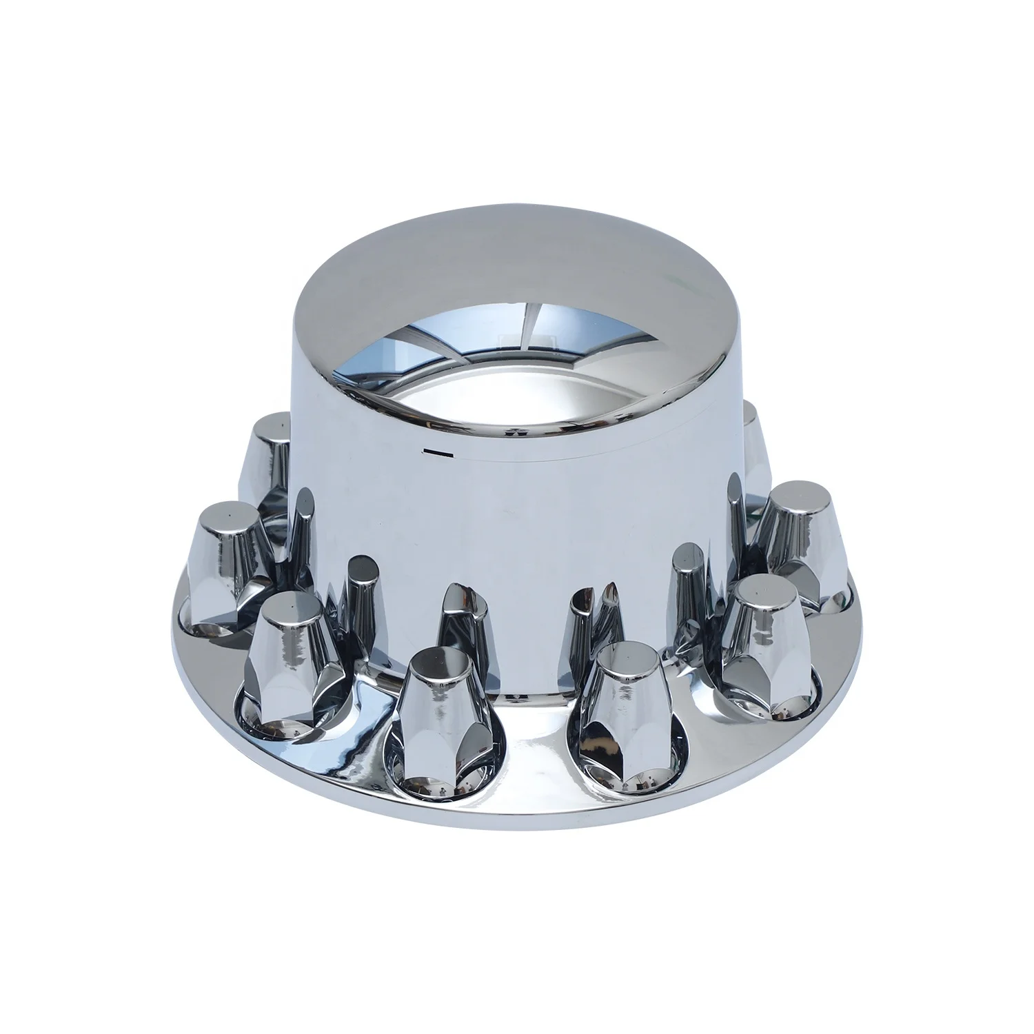 Ninetin Truxpro Стандартный хромированный ABS задний мост Крышка Комплект муфта с 10 штук 33 мм резьба на наконечник гайки крышки для полу грузовиков