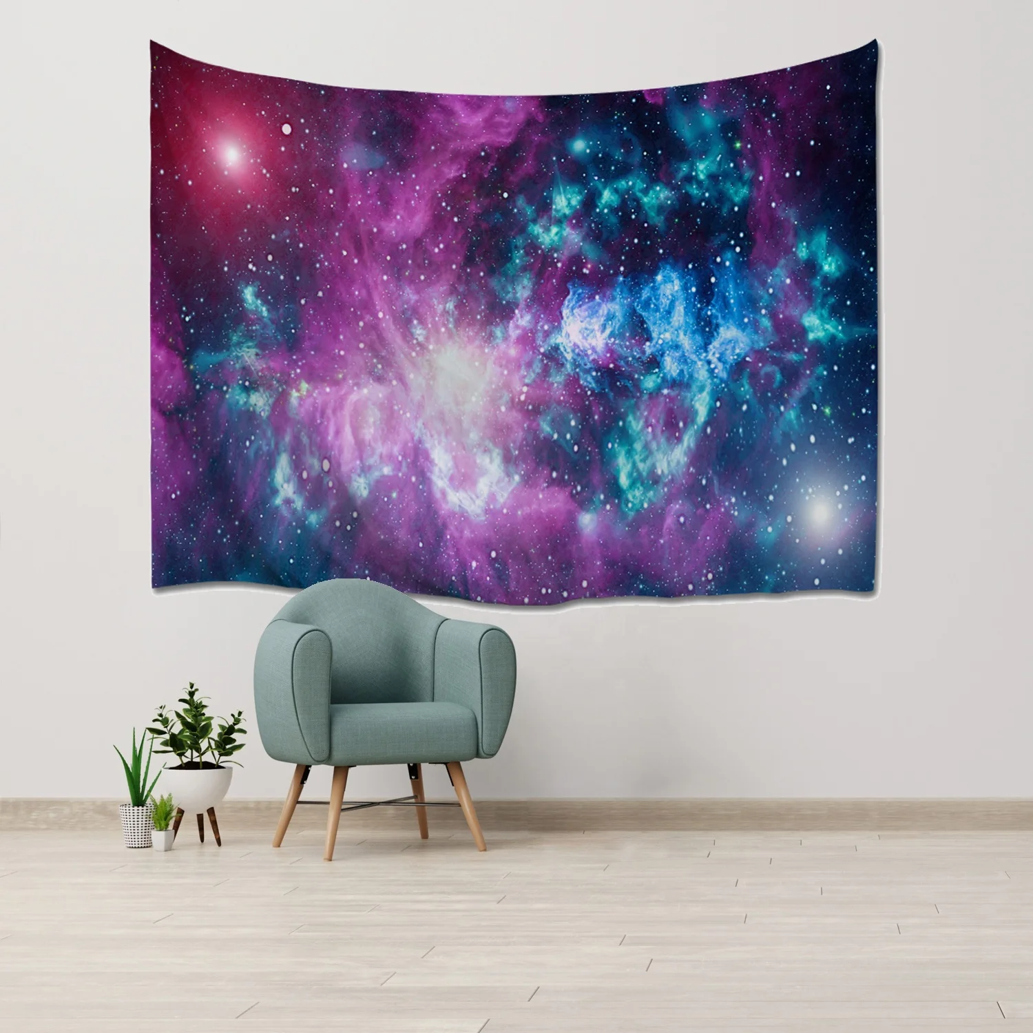 New collection hot sale polyester custom printing fabric wholesale quran tapestry