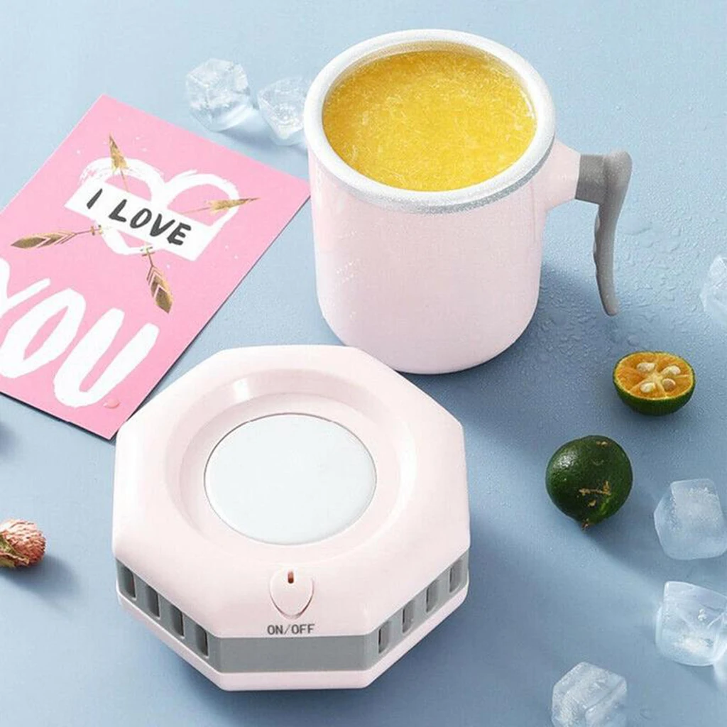 Intelligent Cooling Cup Desktop Cold Drink Machine Mini Fridge Quick Cooling Cup Summer Cooling Small Home New Dropship