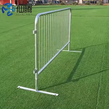 Wholesale best price hot dipped Galvanized Temporary Crowd Control Road Barrier Fence for sale