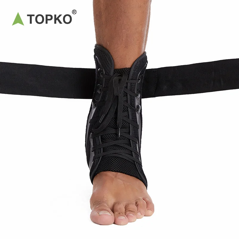 TOPKO Wholesale Custom Ankle Strap Pink Weight Lifting Gym Ankle Straps For Cable Machines