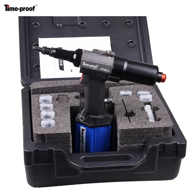 
TPM12 Time-proof blind rivet nut tool rivet nut setting tool nut insert for M3-M12 riveting air tool 