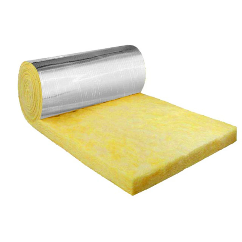 Funas Fiber Glass Wool For Roofing Heat Insulation Glass Wool Blanket