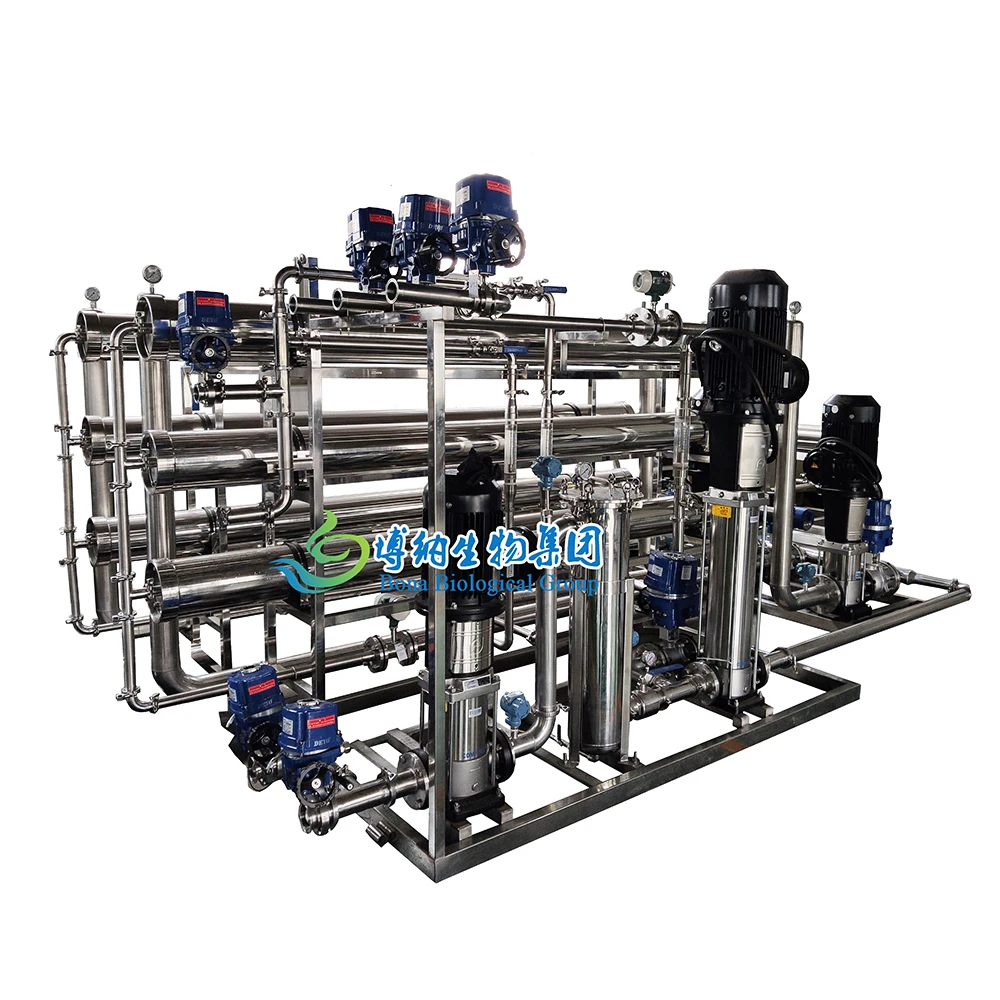 Acid whey demineralization and concentration of  by nanofiltration system