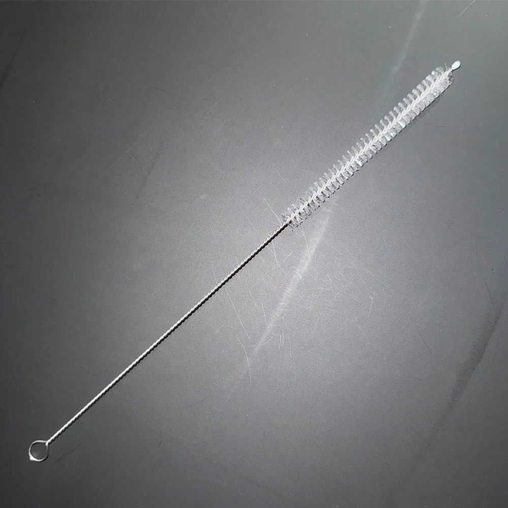 New Wholesale Replacement Straw Juice Plastic Drinking Straw Set For 40oz Car Cup Pe Reusable Straw With Cleaning Brush