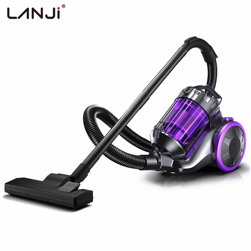  Пылесос LANJI OEM оптовая продажа супер всасывающий проводной циклонный без мешка с канистрой для твердого пола