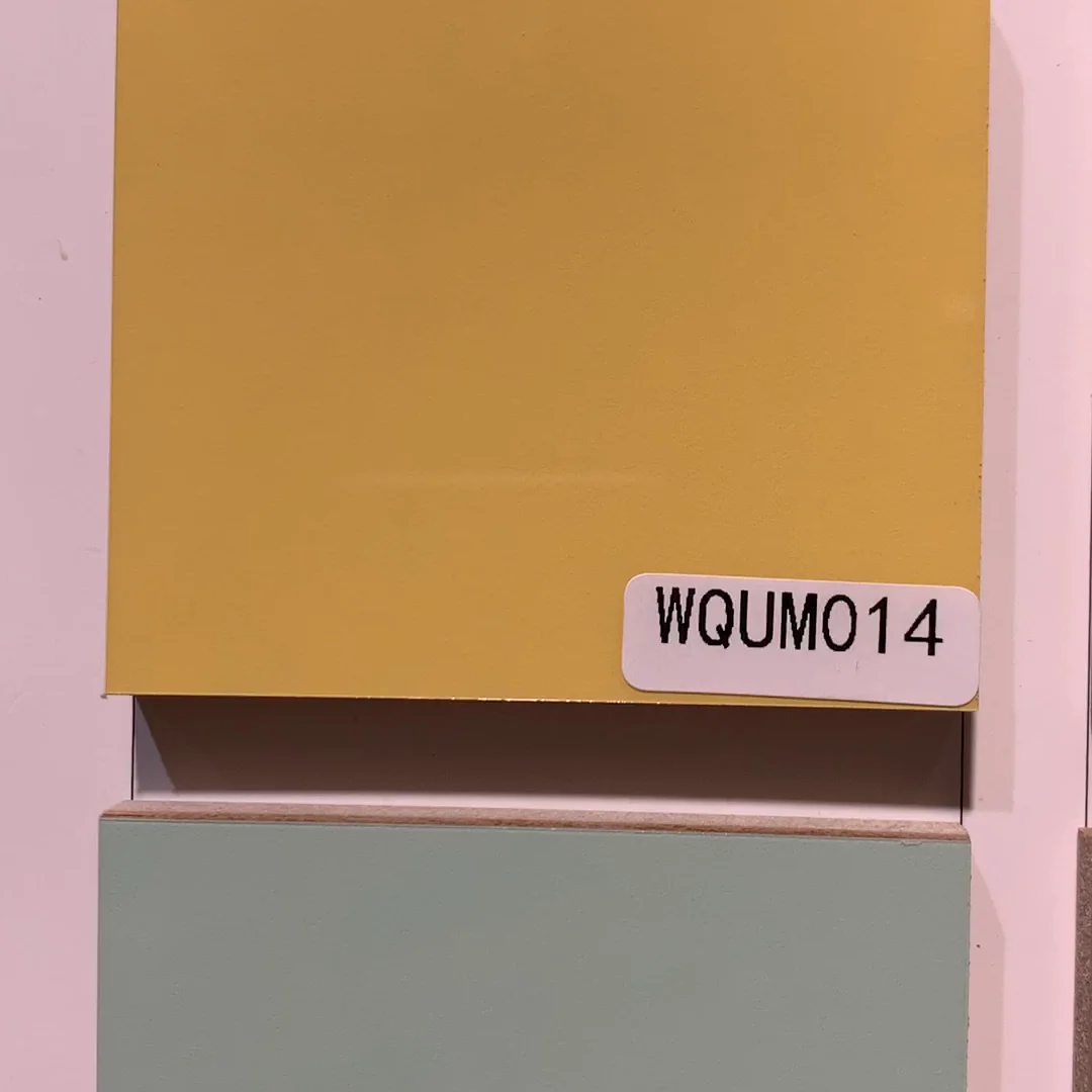 High Glossy PET Plastic Laminated MDF Board