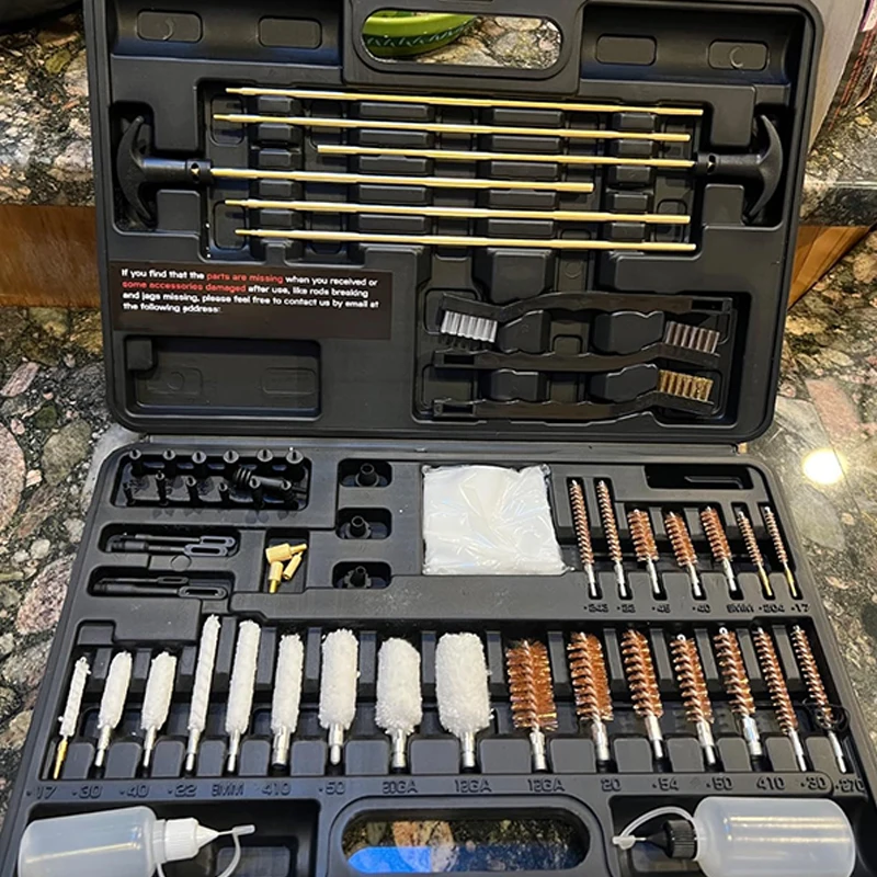 Beiqili All Caliber Universal Barrel Tactical Clean Brass Brushes Customized 9mm Best Portable Gun Cleaning Kit