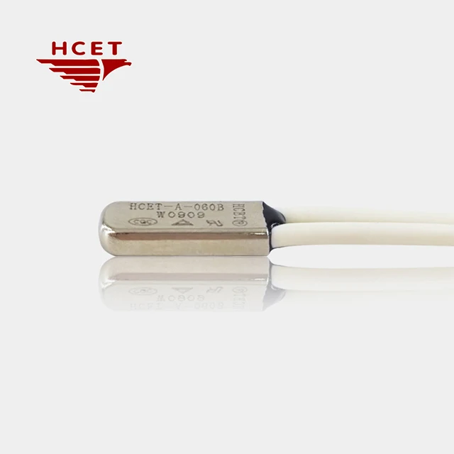 HCET-A TB02-bb8d Metal Casing Tubular Motor Temperature Switch Thermal Protector protection thermal switch