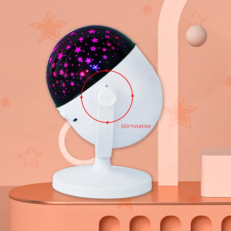 360° Rotating Bluetooth Music Light Starry Sky Light  Sound Activated Led Disco Light For Atmosphere Christmas Party Use