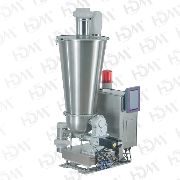 Twin screw loss in weight feeder