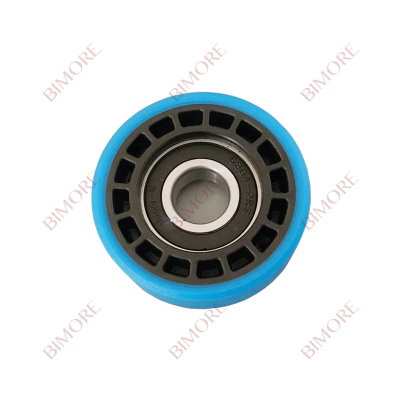 SMS405029 76*25*6204 Escalator Step Chain Skeleton Roller OD76mm W25mm Bearing 6204 Escalator Spare Parts