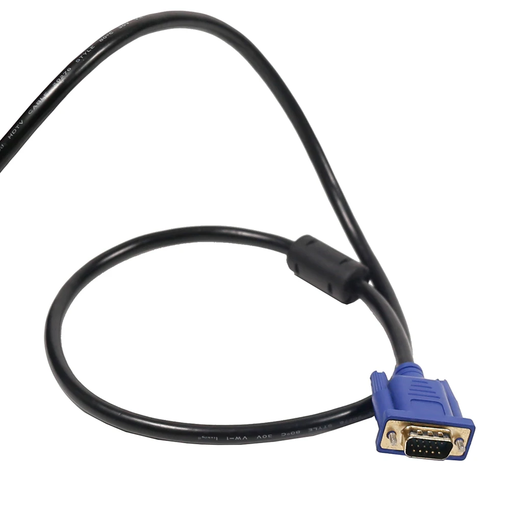 Wholesale PC Computer Monitor Extension VGA Male to Male Cable Computer Accessory  Extension Cable HD 15 Male to VGA