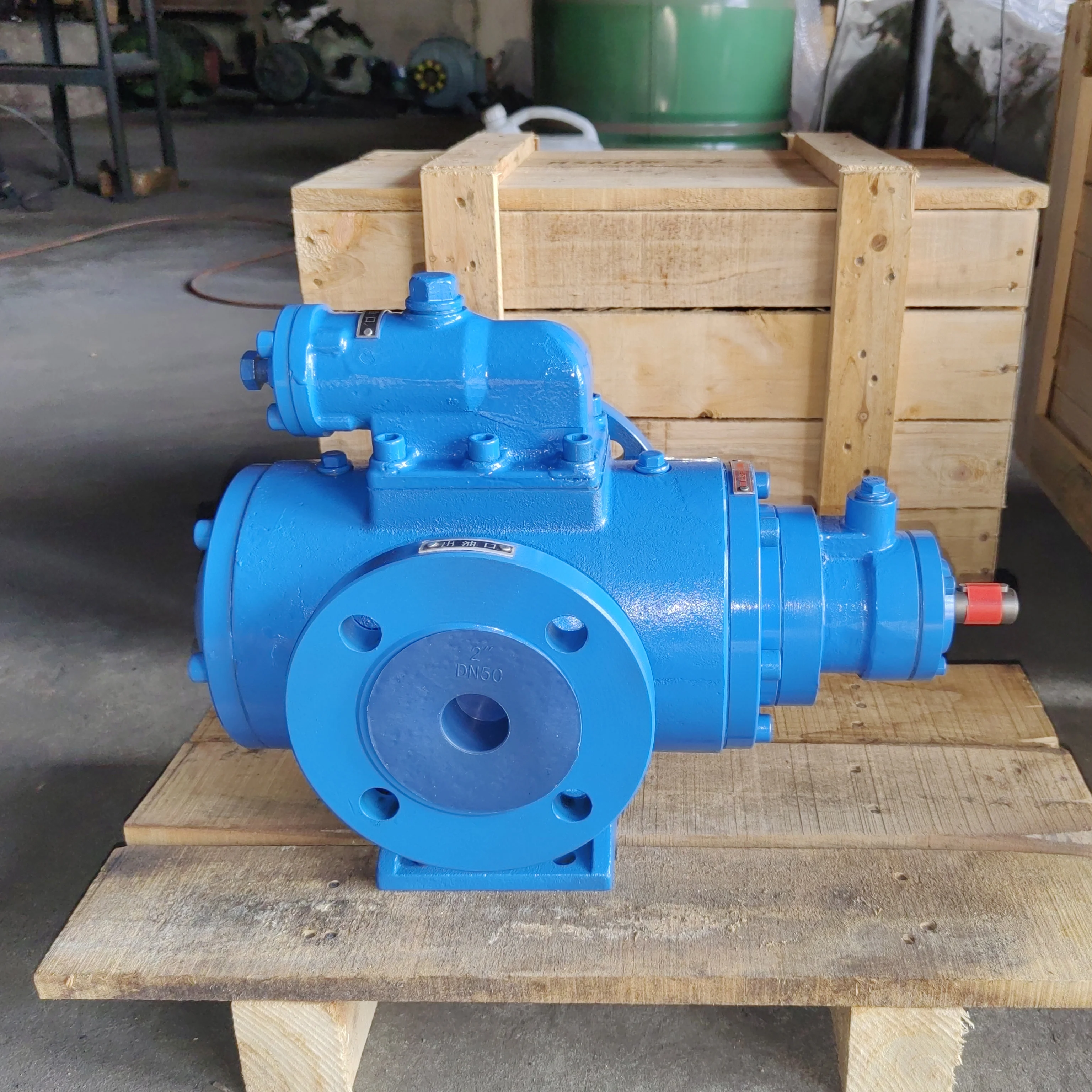SNH80-42 Series High-Efficiency Three-Screw Pump Optimal Lubrication Oil Transfer Pump with Low-Pressure High-Flow Oil Movement