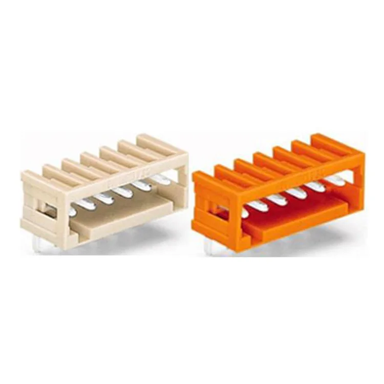 Mcs Spring Wire Connector 2 Row 4 Way Push Spring pin Connectors terminal block 3.5mm