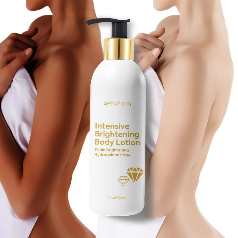 Custom Natural Organic Skin Care Raw Material Body Skin Face Bleaching Cream Lightening Skin Whitening Cream Body Lotion