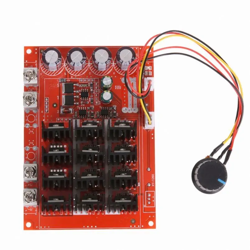 60A 12V 24V 36V 48V 3000W DC PWM HHO переключатель контроллера скорости двигателя