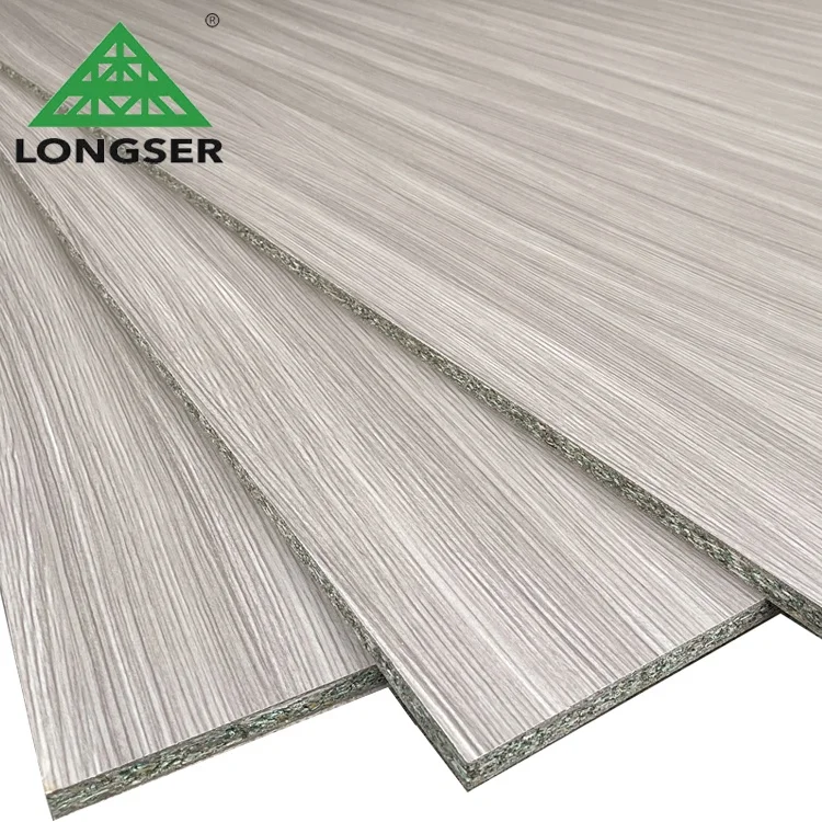 Melamine particle board for ceiling double sided melamine laminated particle board hmr particle board melamine 18mm