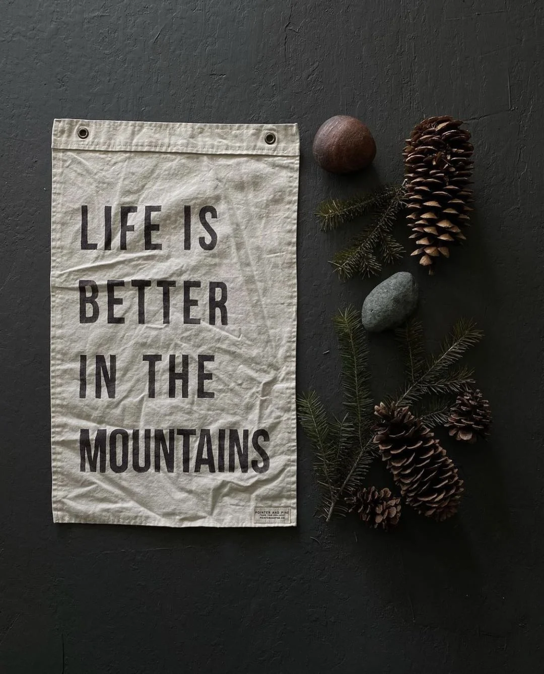 Blank canvas cotton fabric wall hanging decoration banner custom printing canvas flag banner with grommets