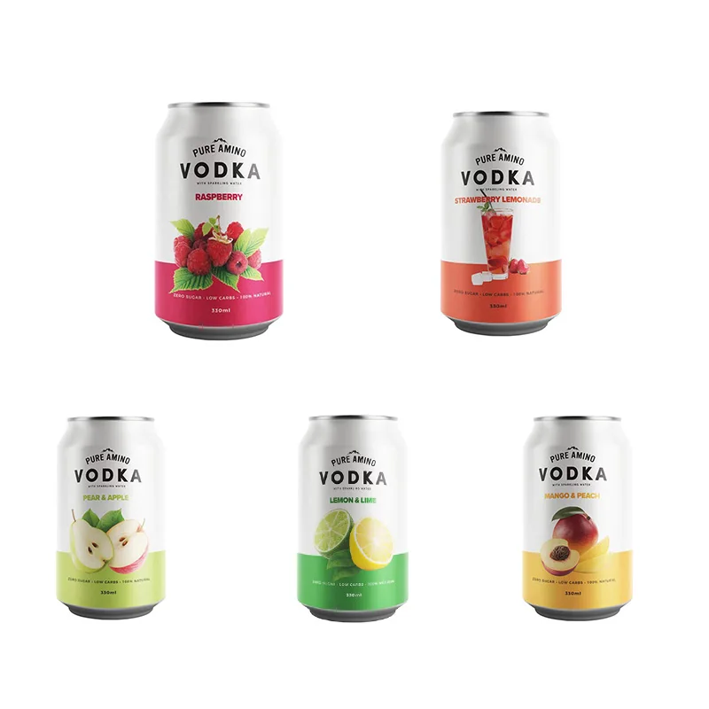 Carbonated Drinks Soft Beverage Berry Fizzy Drink High Quality Fruit Beverage Flavored Soda Drink