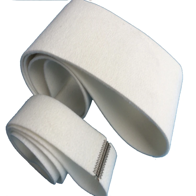 wholesale high temperature resistant roll press machine felt conveyor belt