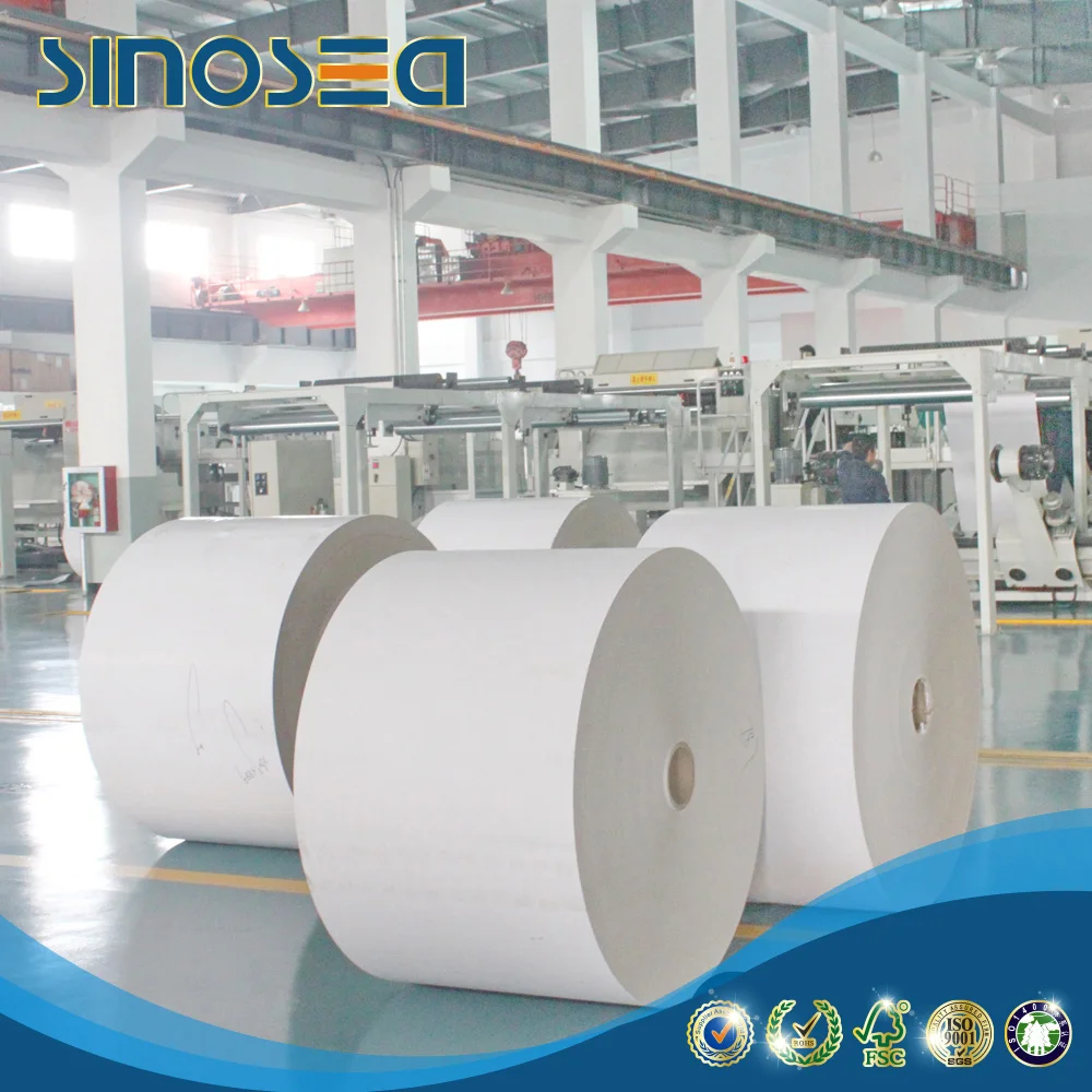 Coated Ivory Folding Box Fbb Board Coated Paper Roll Bristol paper