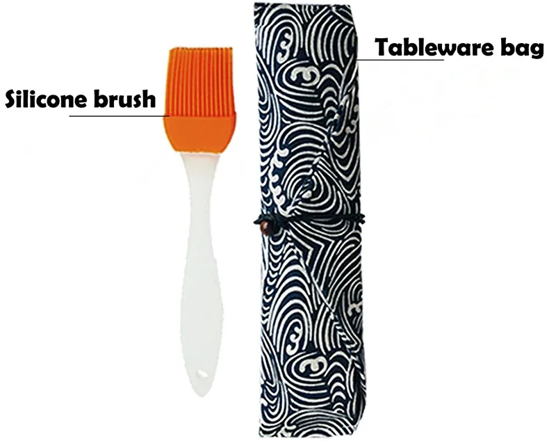 22 Pieces Sushi Making Set Bamboo Sushi Rolling Mats Plastic Sushi Maker Roller Silicone Brush Sauce Dishes