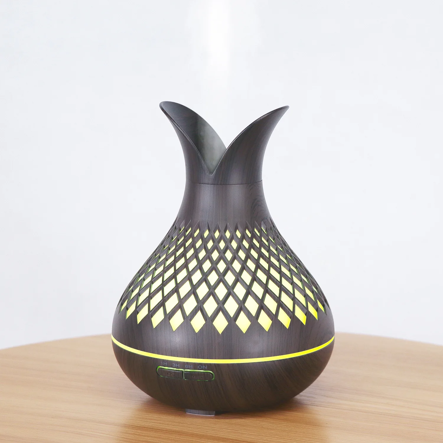 300ml Humidifier Led Light And Aroma Diffuser Atomizer Air Essential Oil Ultrasonic Air Humidifier