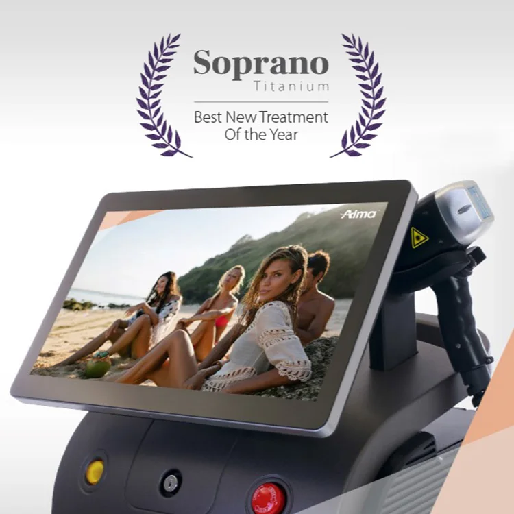 15 дюймов 4K Alma Soprano Ice Platinum XL лазерный диод 808nm диодный лазер 808nm диодный лазер для удаления волос цена